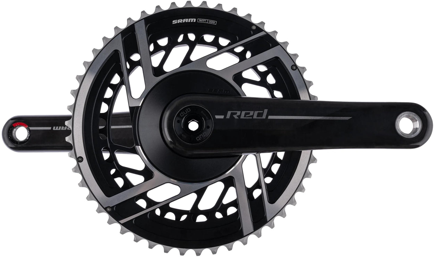 SRAM kettenradgarnitur red e1 crankset red e1 37 50t 165mm