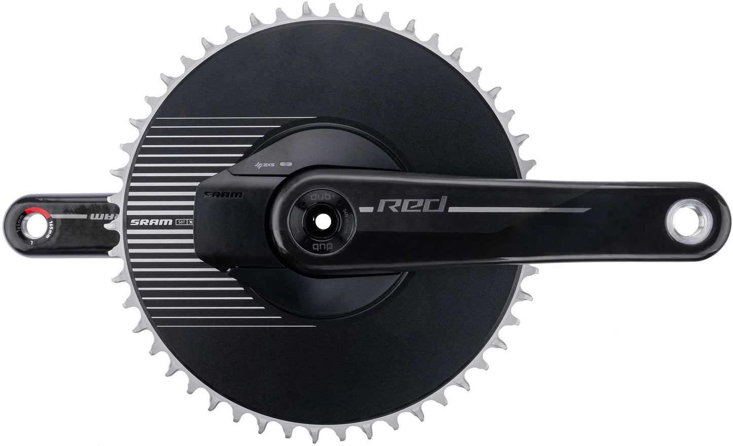 SRAM kettenradgarnitur red 1 axs e1 crankset pm red 1 axs e1 165mm