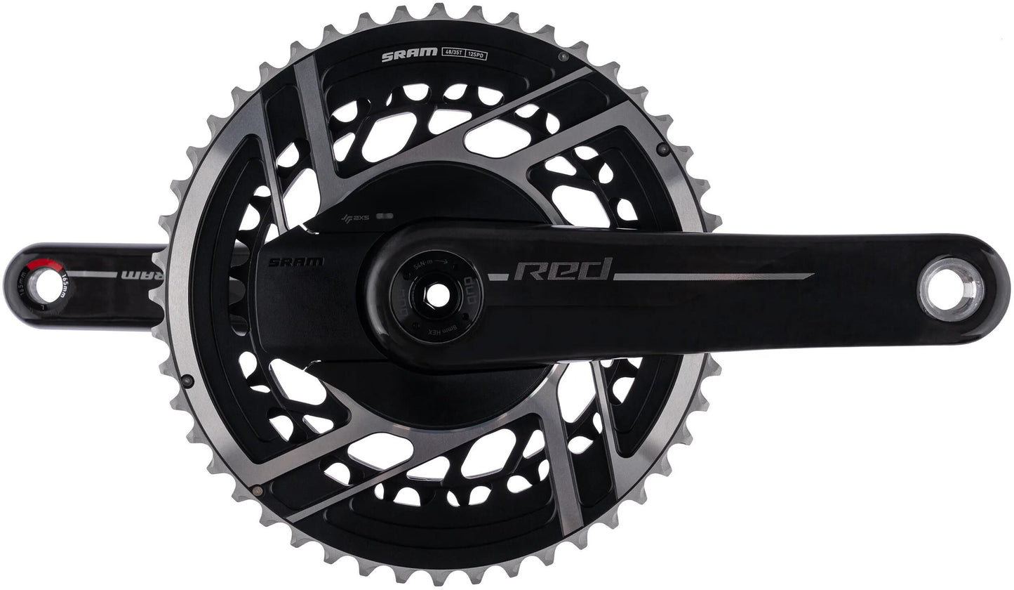 SRAM kettenradgarnitur red axs e1 crankset pm red axs e1 35 48t 165mm