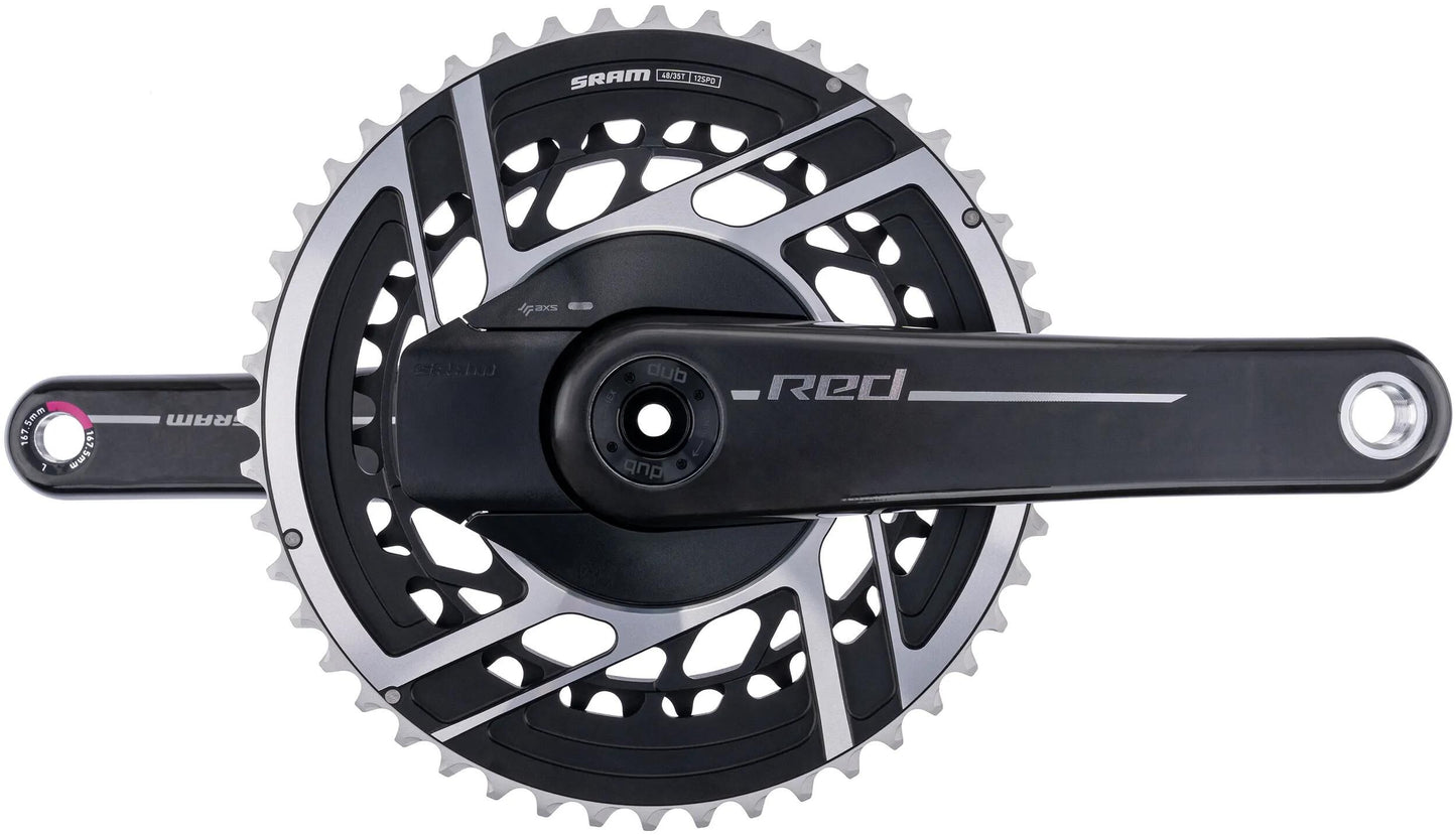 SRAM kettenradgarnitur red axs e1 crankset pm red axs e1 35 48t 167,5mm