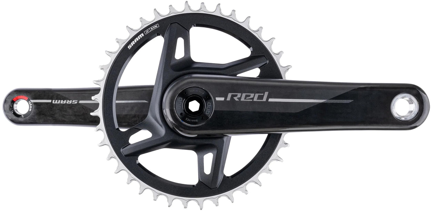 SRAM kettenradgarnitur red 1 xplr e1 crankset red 1 xplr e1 40t 165mm