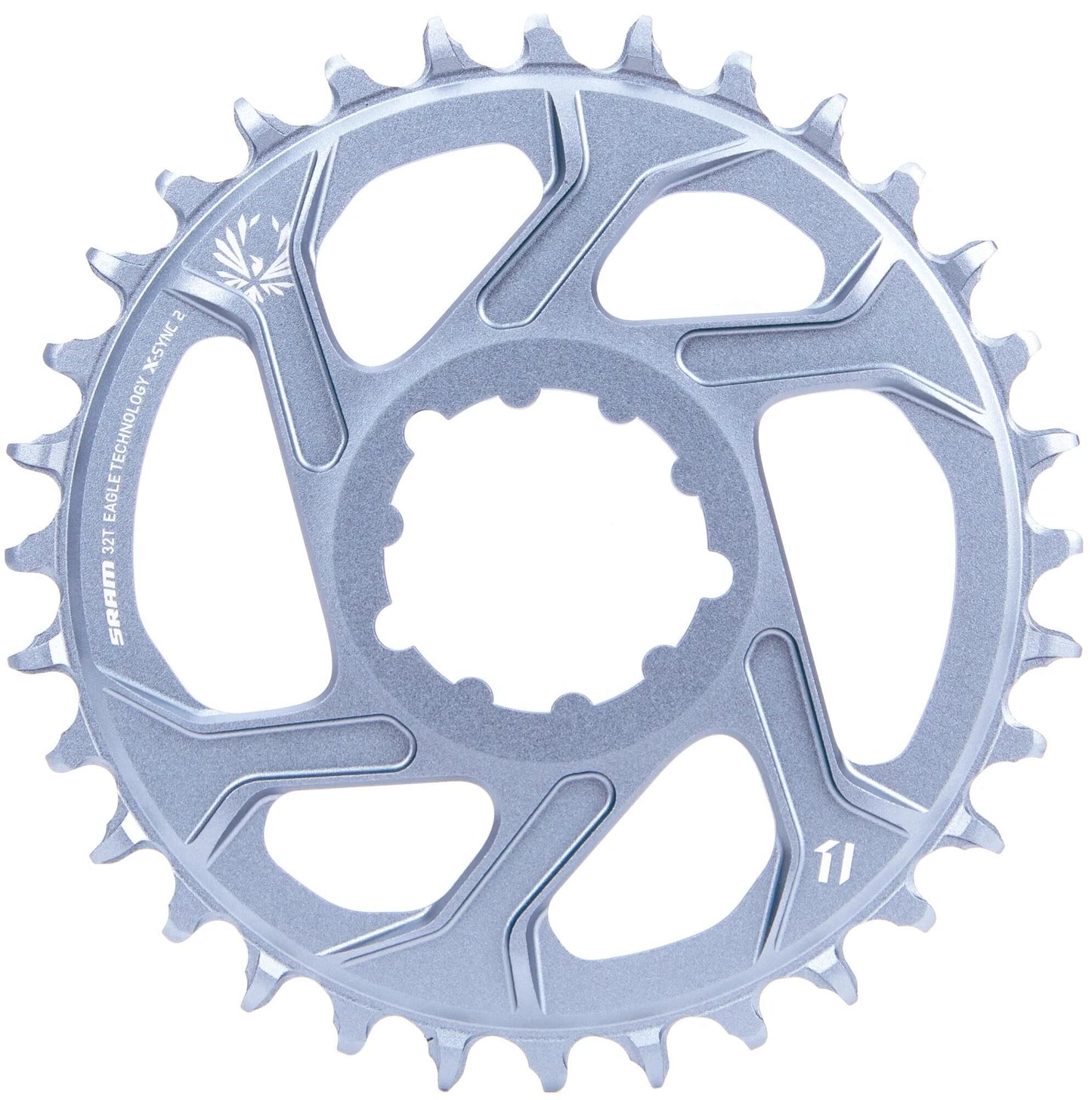 SRAM kettenblatt x-sync 2 chain ring x-sync 2 32t polar grey