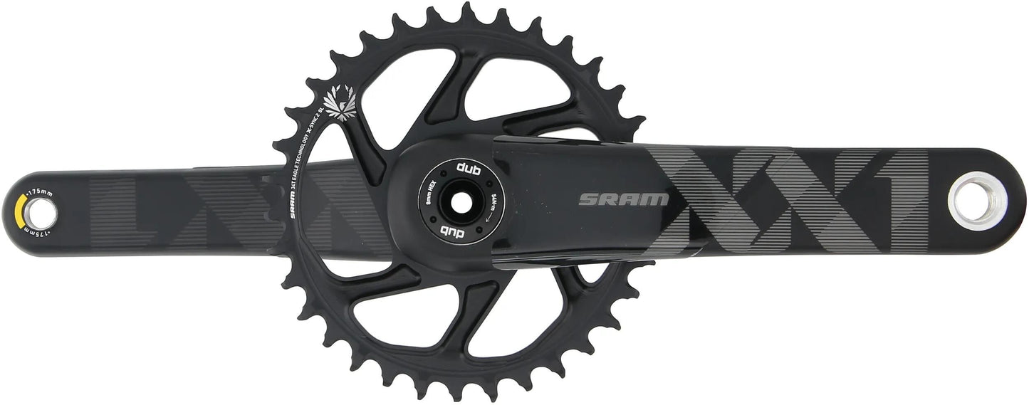 SRAM kettenradgarnitur xx1 eagle crankset xx1 eagle 34t boost 175mm