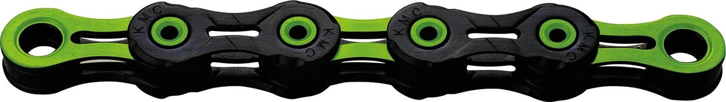 KMC DLC 10 116 GroenZwart fietsketting