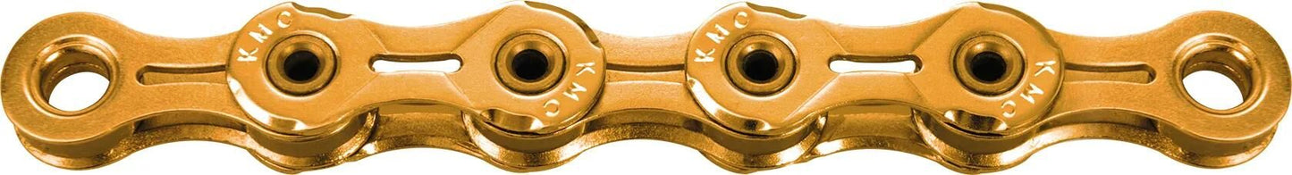 KMC kette x11sl chain x11sl 118 links ti-n gold waxed