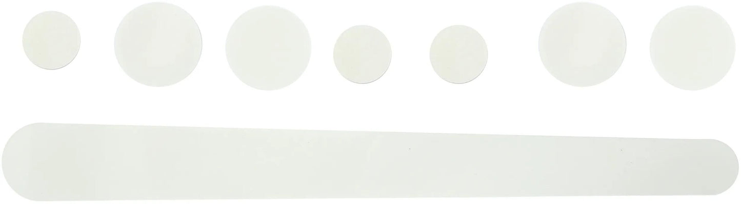CONTEC kettenstreben- rahmenschutz-set full screen ct frame prot.full screen set, transparent