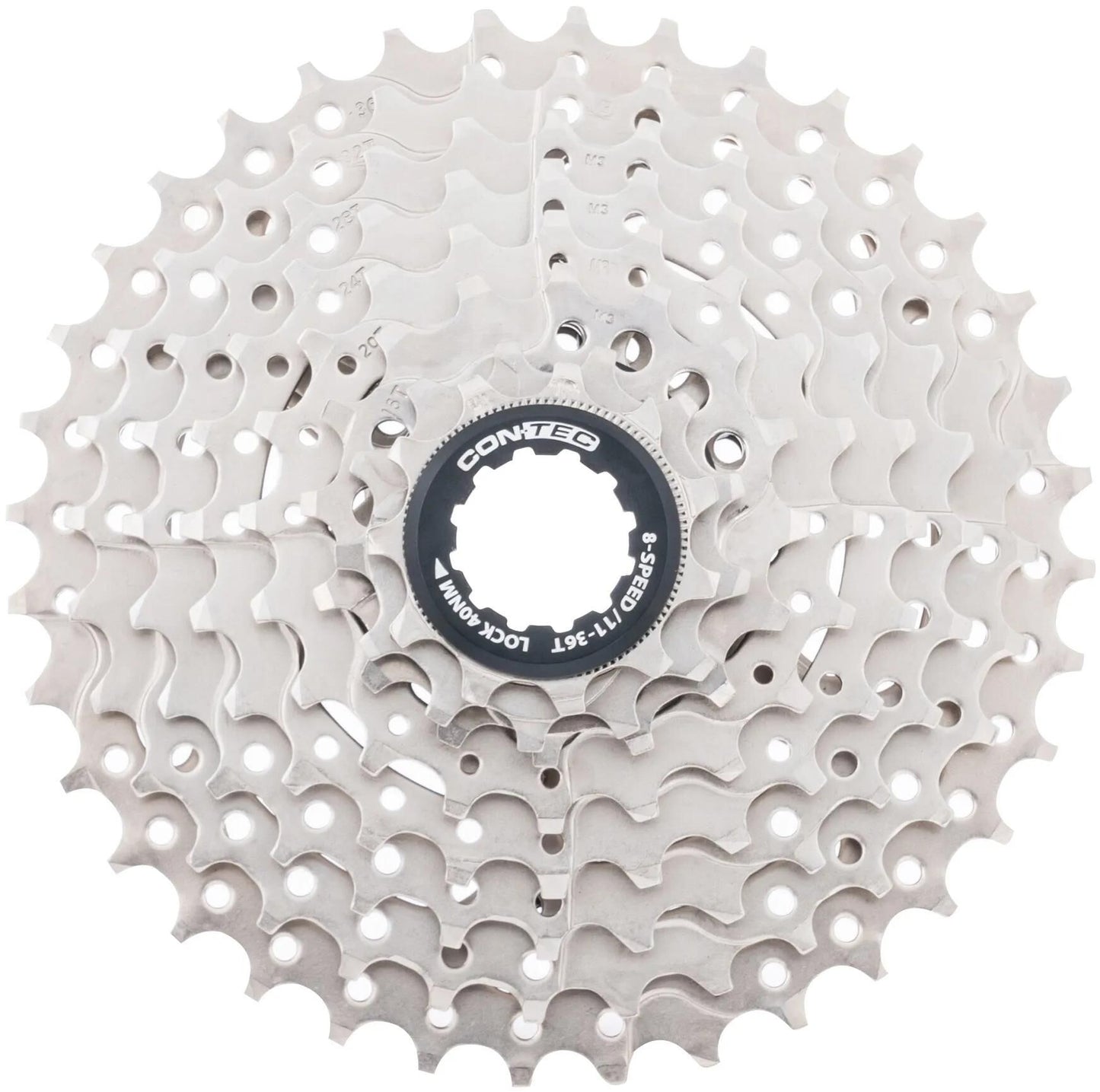 CONTEC kassette grad ct cassette grad 11-36t 8sp sil. black