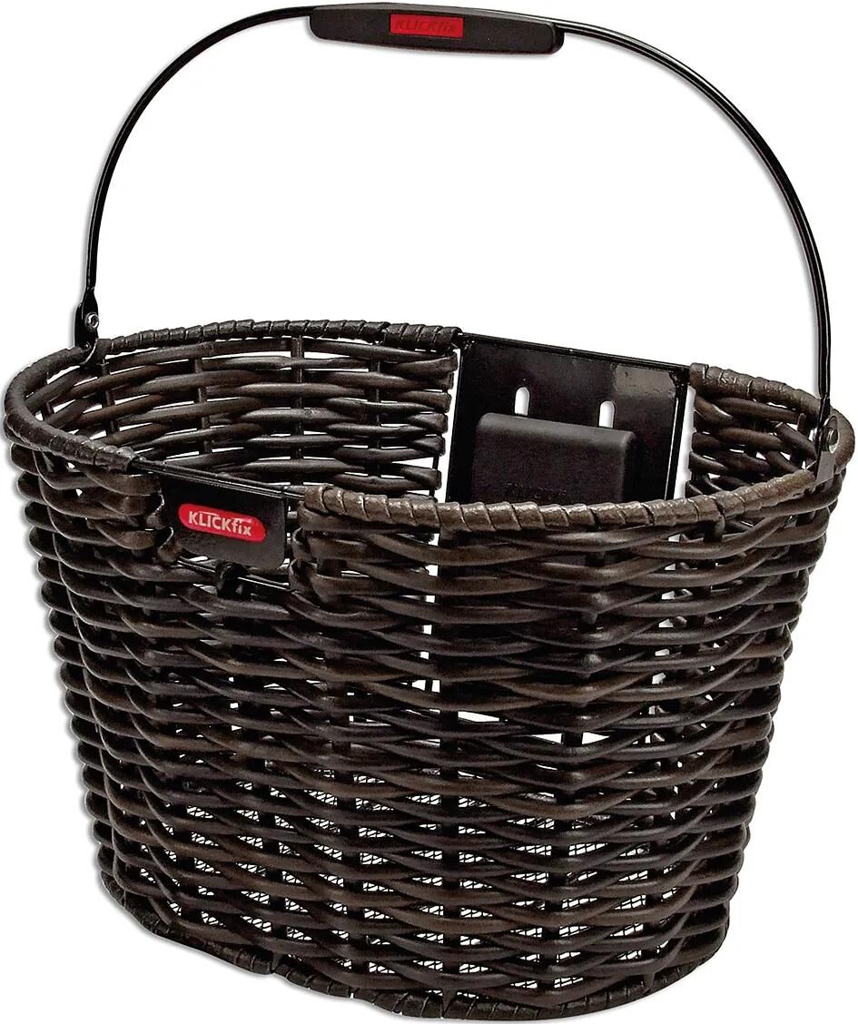 KLICKfix korb structura oval fr.basket r k structura oval black brown