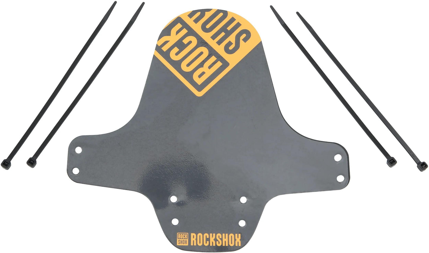 ROCKSHOX steckschutzblech fender clip-on fender rs black orange