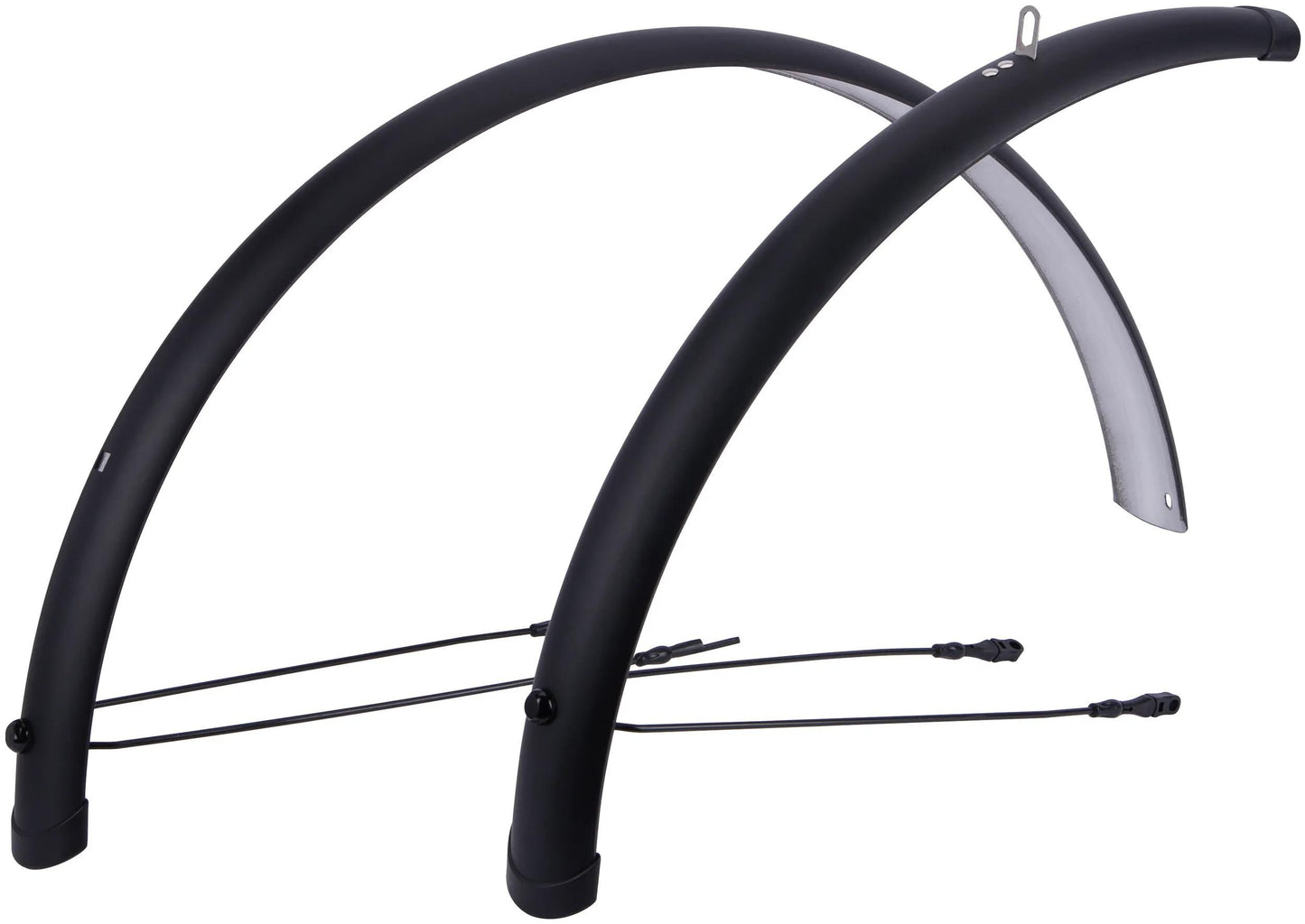 CONTEC schutzblech-set splash protect ct fender splash prot. 28 58mm black matt