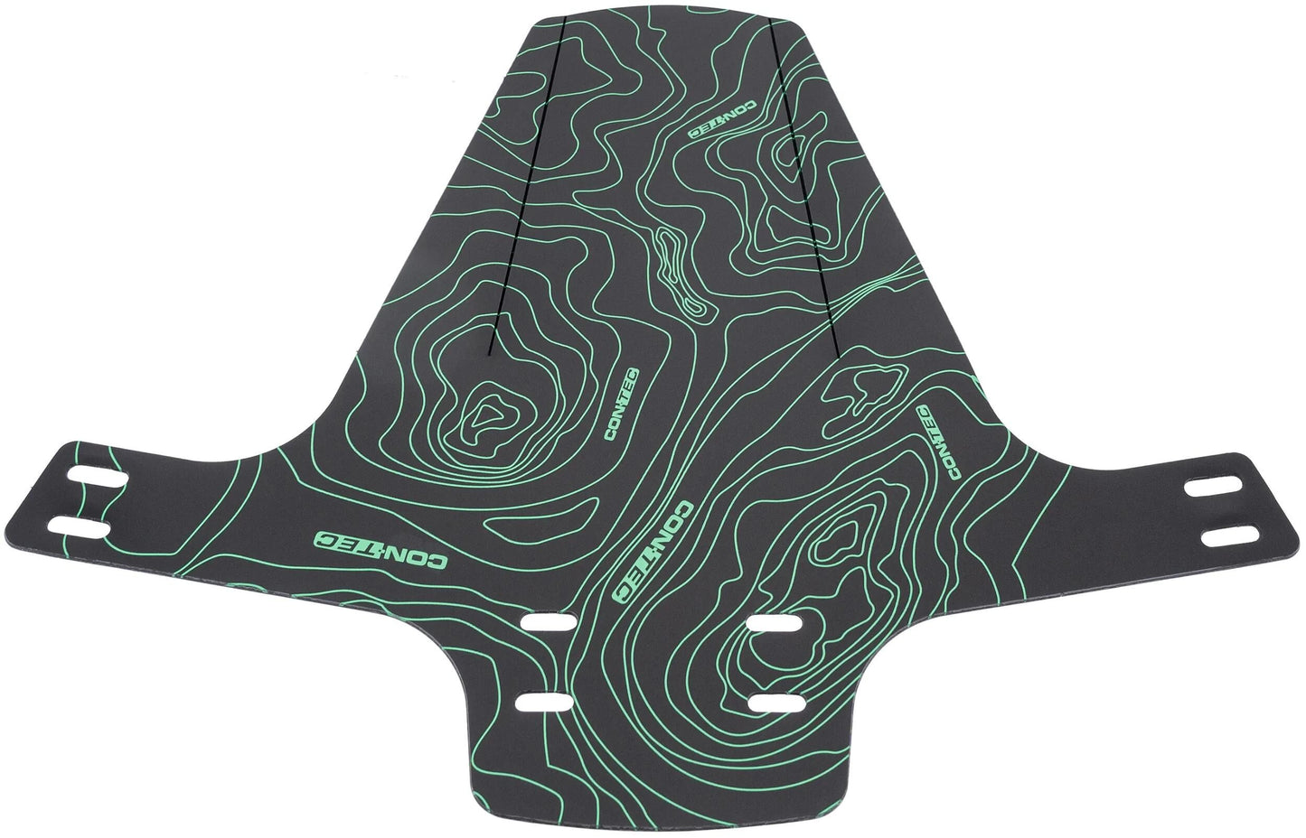 CONTEC spritzschutz shield ct splash guard shield lines: black green