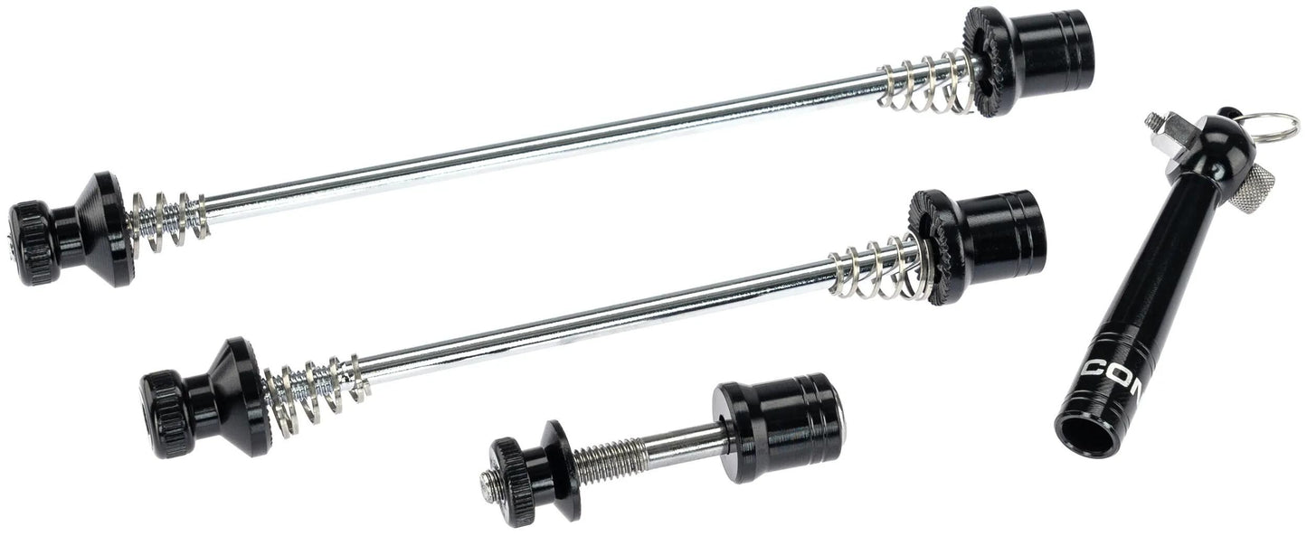 CONTEC schnellspann-set sqr+ l ct qr set sqr select+ l black