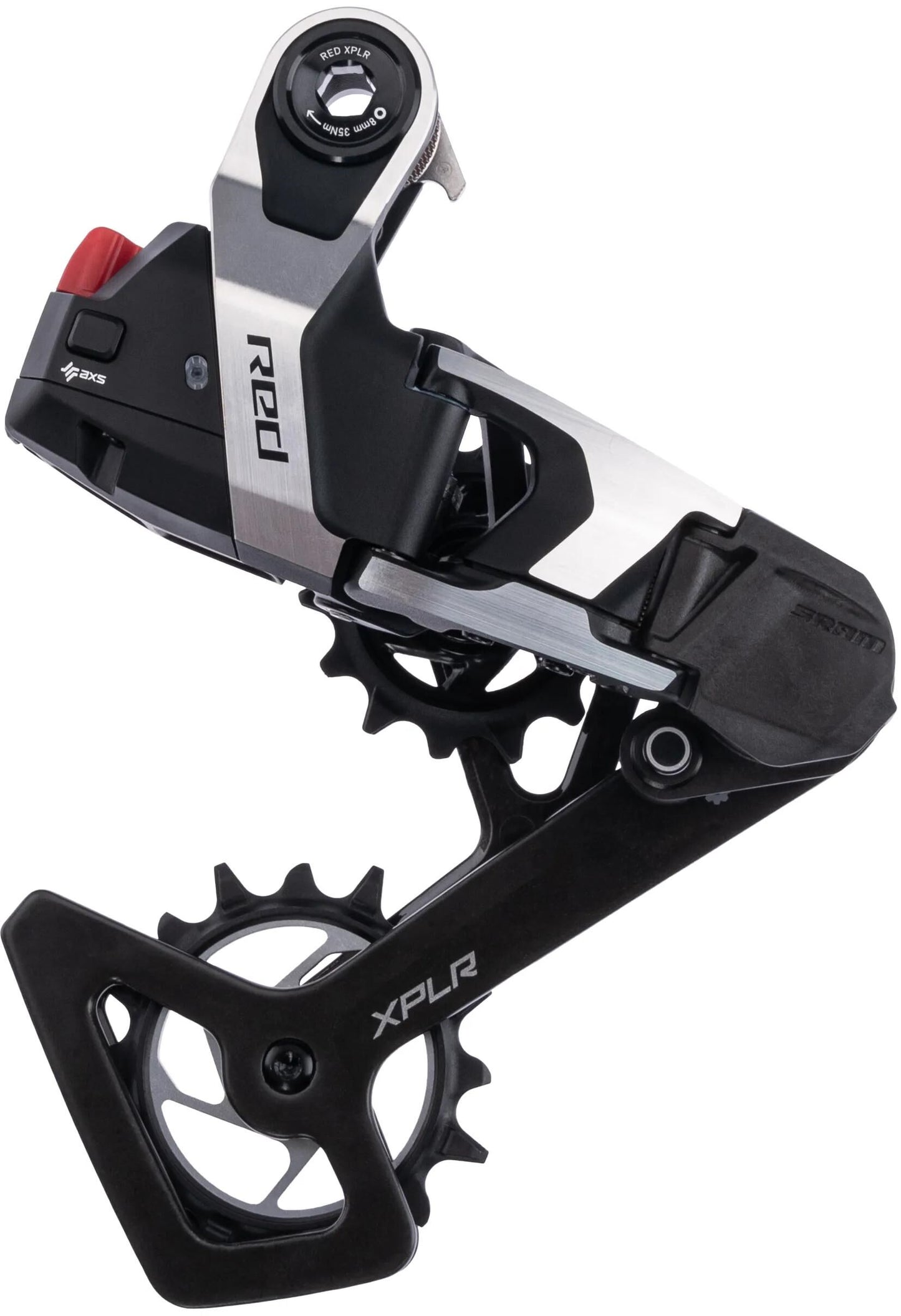 SRAM schaltwerk red xplr axs e1 rear derail. red xplr axs e1 10-46t silver