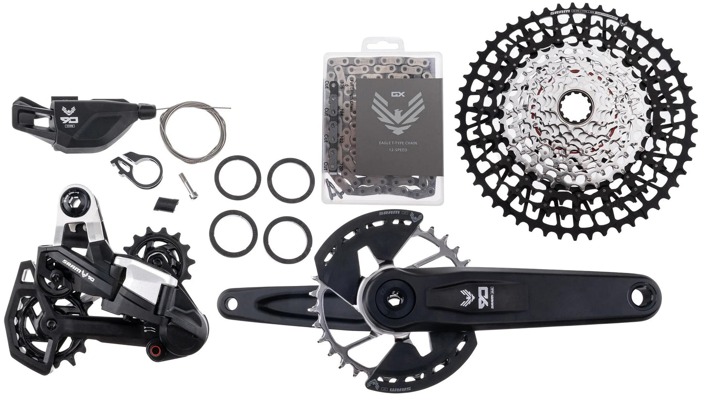 SRAM schaltgruppen-set eagle 90 transmission shifting group set t eagle 90 170 mm