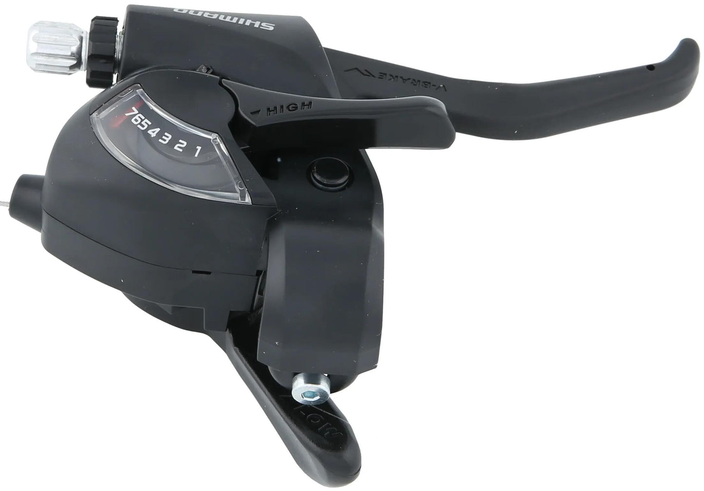SHIMANO Versteller (rechts) met remhendel 7 speed st-ef41 - zwart