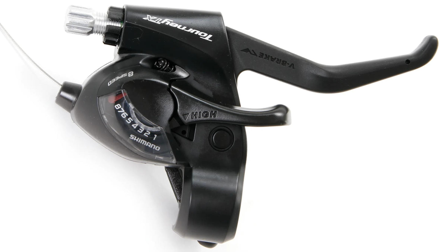 SHIMANO schalt- bremshebel tourney tx st-tx 800 shim.shift br.lever tour. tx800 3sp 2f bl.