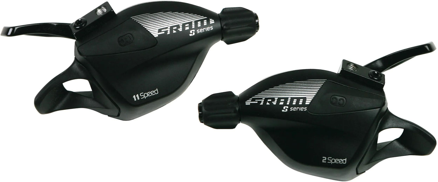 SRAM daumenschalthebel-set sl 700 trigger shifter set sl 700 alu 11- 2-sp black