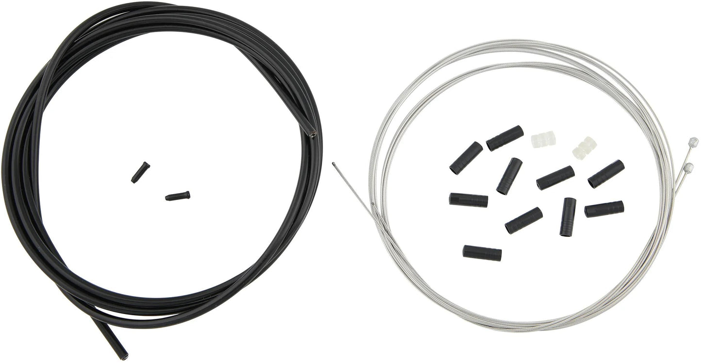 CONTEC schaltzug-set shift+ ct shift+ set stainless 1,1mx2275 mm black