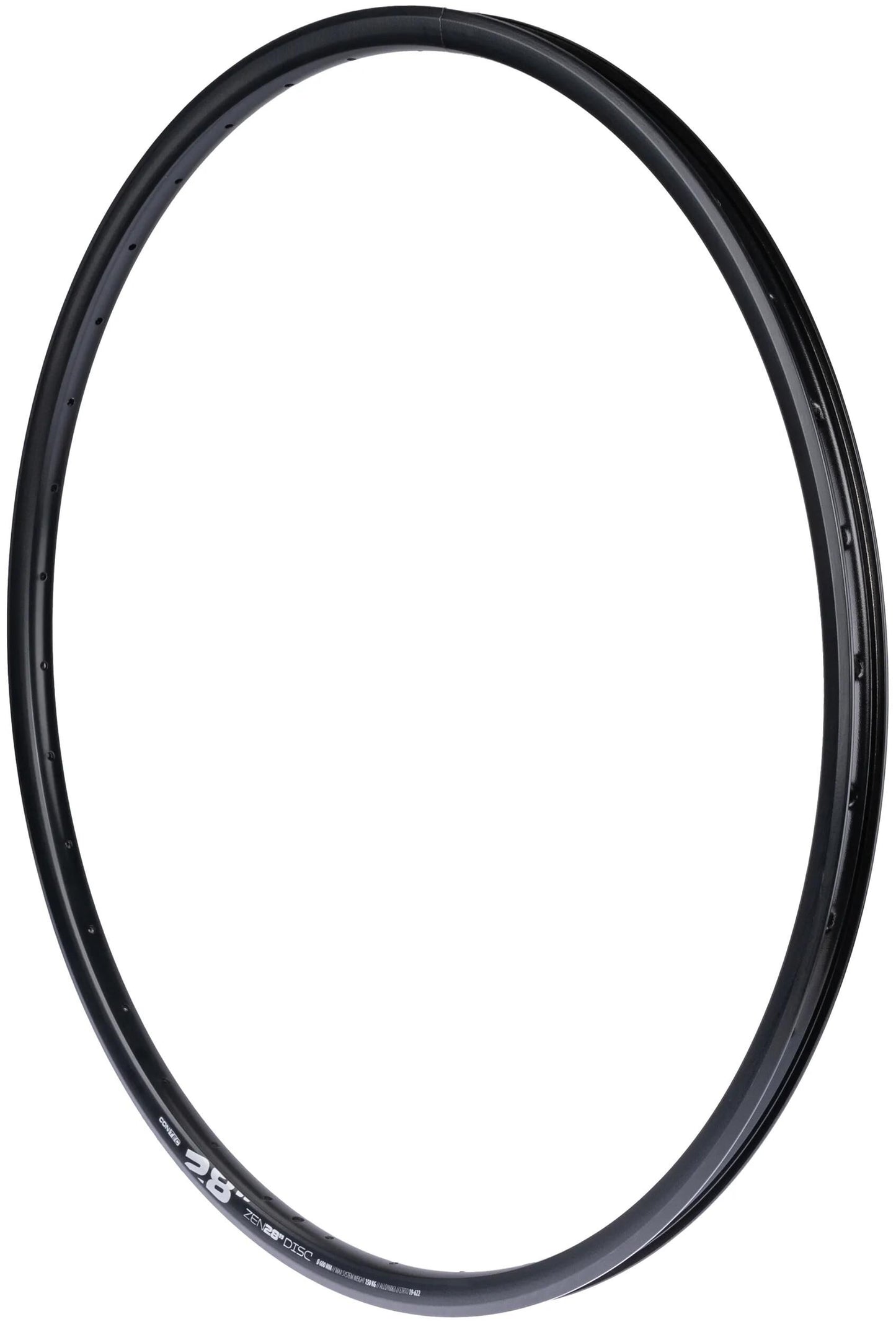 CONTEC felge zen 28 disc ct aluminum rims zen 28 d 28 , 36l. 19-622,sv,black