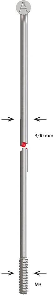 Alpina speiche spoke zinc m3x194 mm