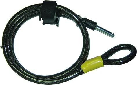 SECURITY Plus einsteckkabel plug-in chain sec.plus black plastic cover