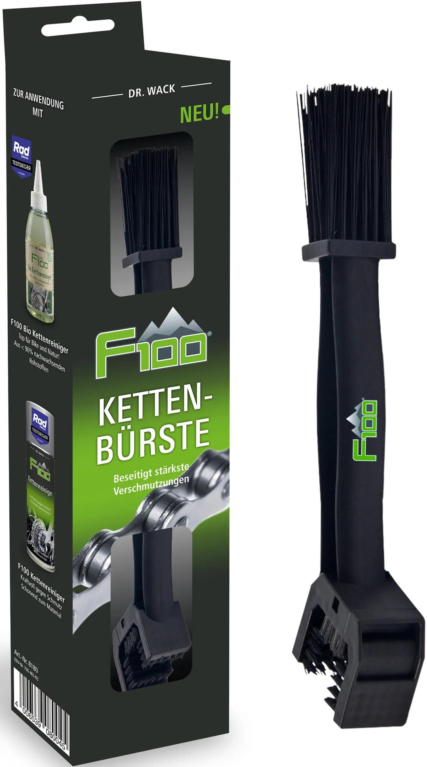 Dr. Wack borstel f100 chain brush dr.wack 1 piece