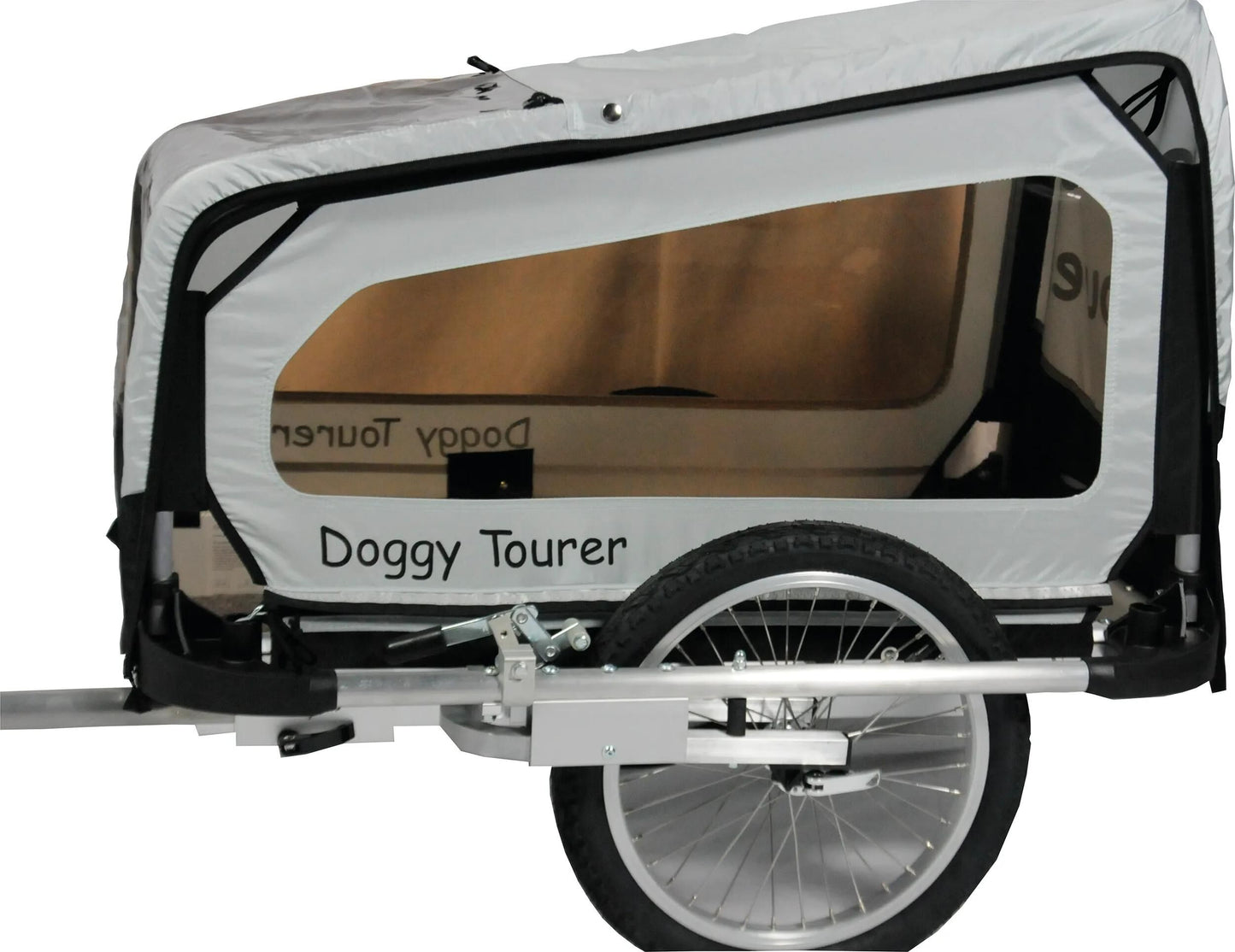 DoggyTourer hundeanhänger doggy tourer s dog trailer doggy tourer s sil. bl.