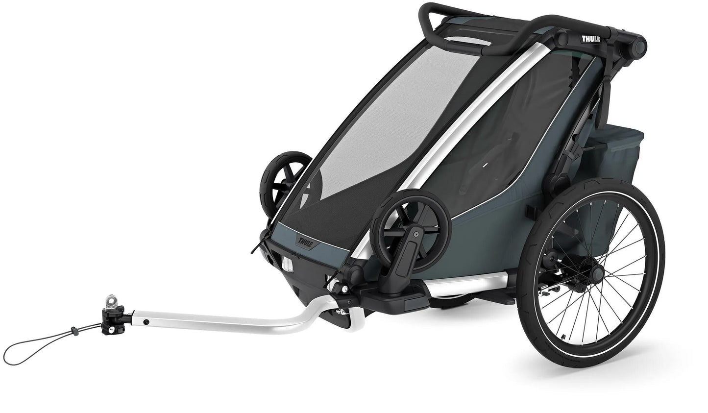 THULE kinderanhänger chariot cross 2 single bicycle trailer chariot cross single