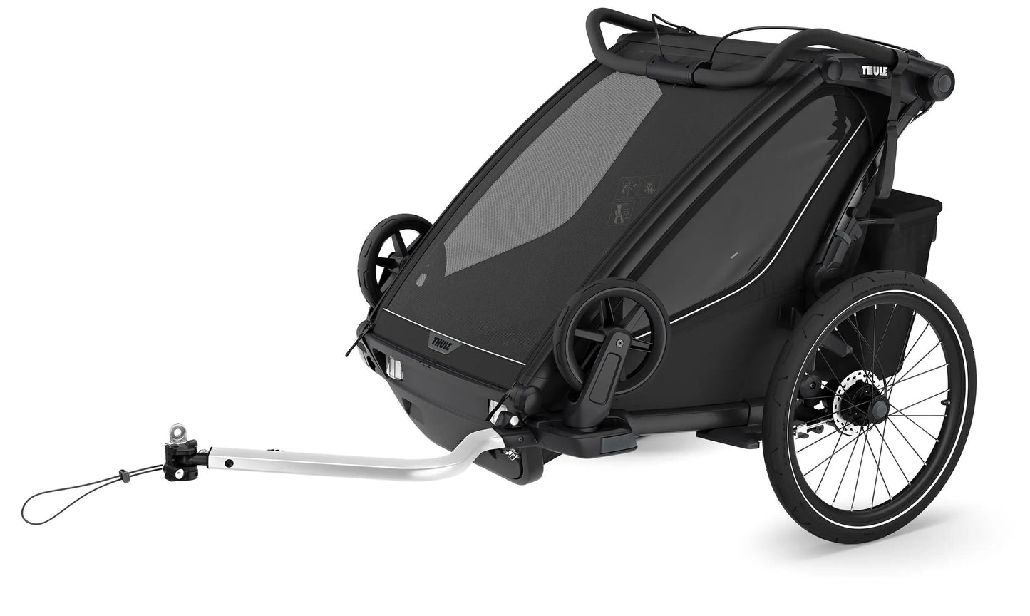 THULE kinderanhänger chariot sport 2 double bicycle trailer chariot sport double
