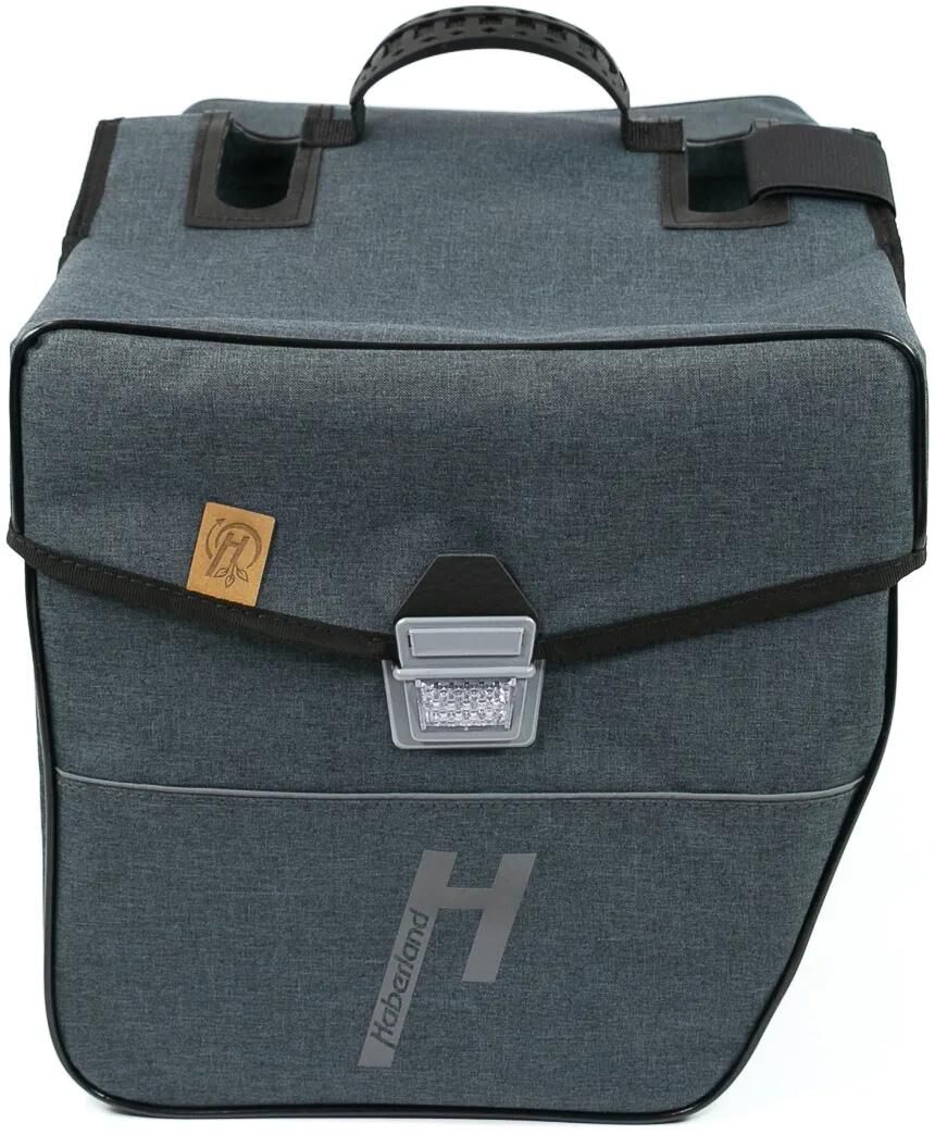 Haberland doppeltasche emotion 4nature double bag emo. 4nature anthracite reflex