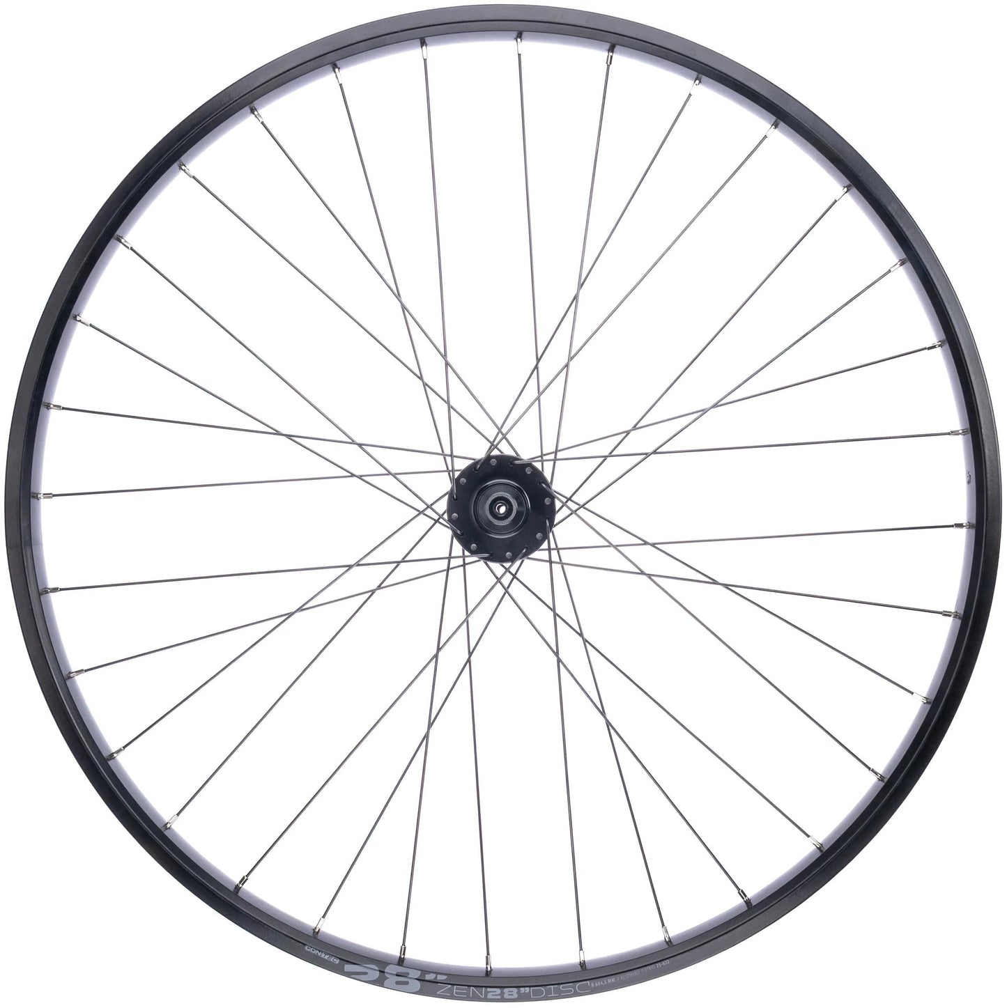 CONTEC vorderrad zen disc eroq 25 ct vr 28 zen disc eroq 25 qr 6l sw 2.00