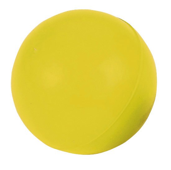 Kerbl Producten bal van massief rubber 6 5 cm