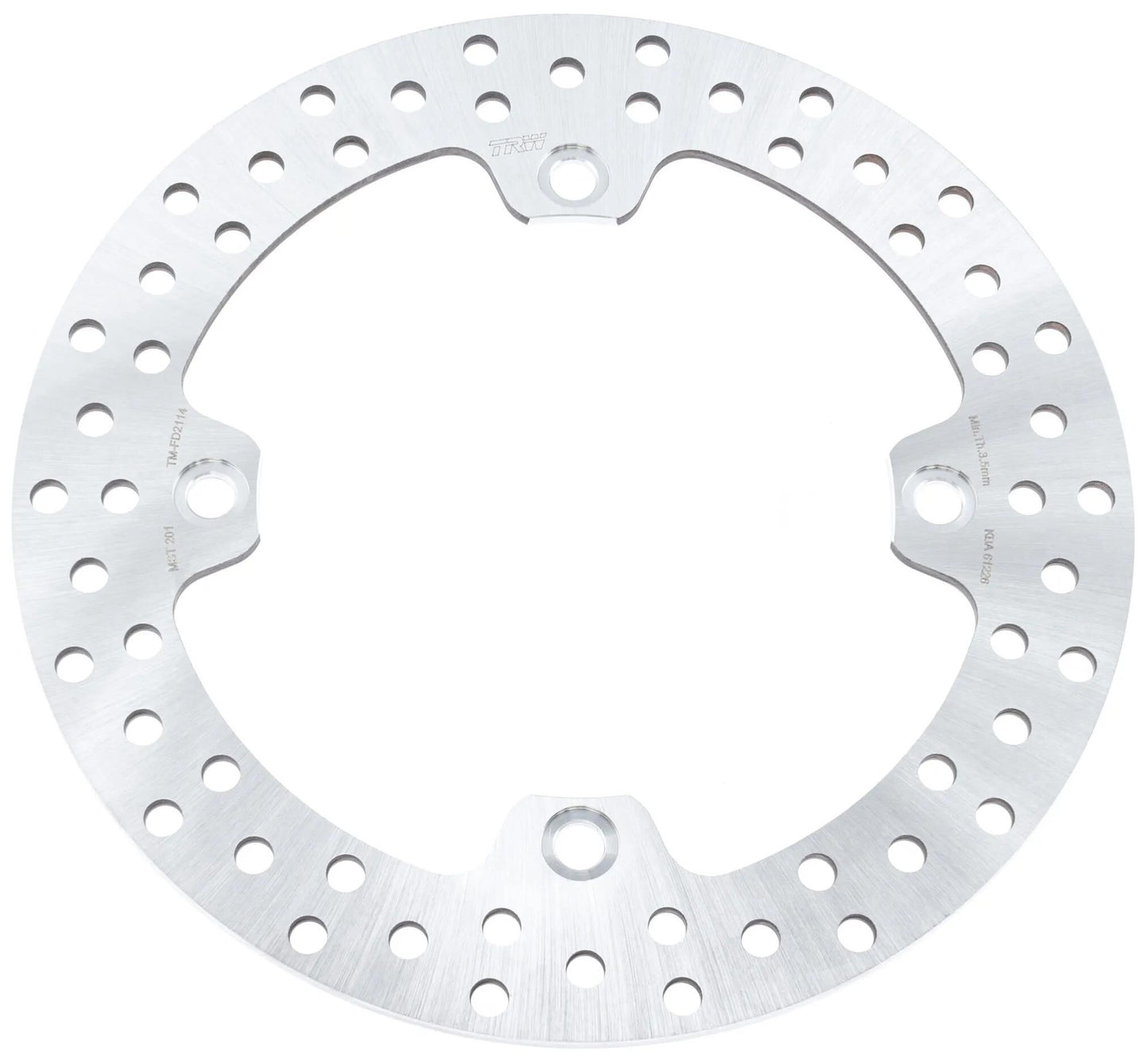 TRW bremsscheibe mst201 rotor mst201 rigid
