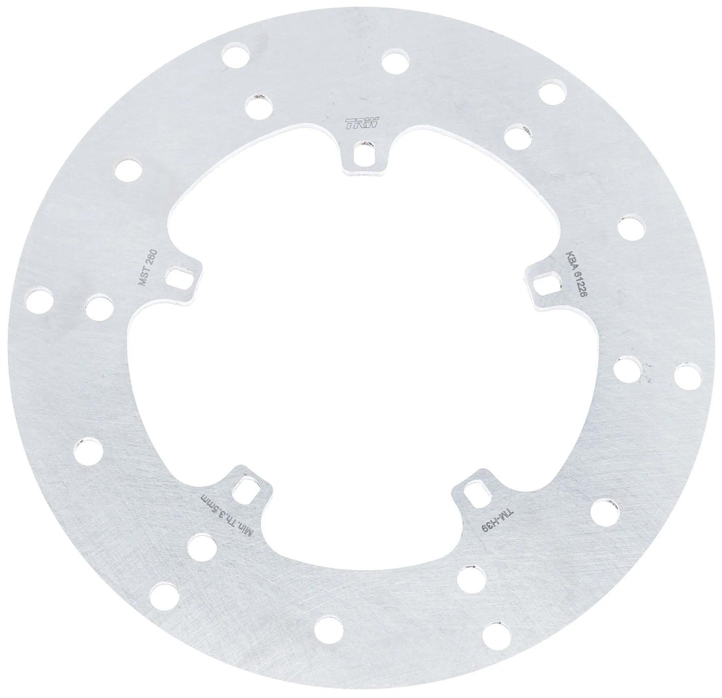 TRW bremsscheibe mst260 rotor mst260 rigid