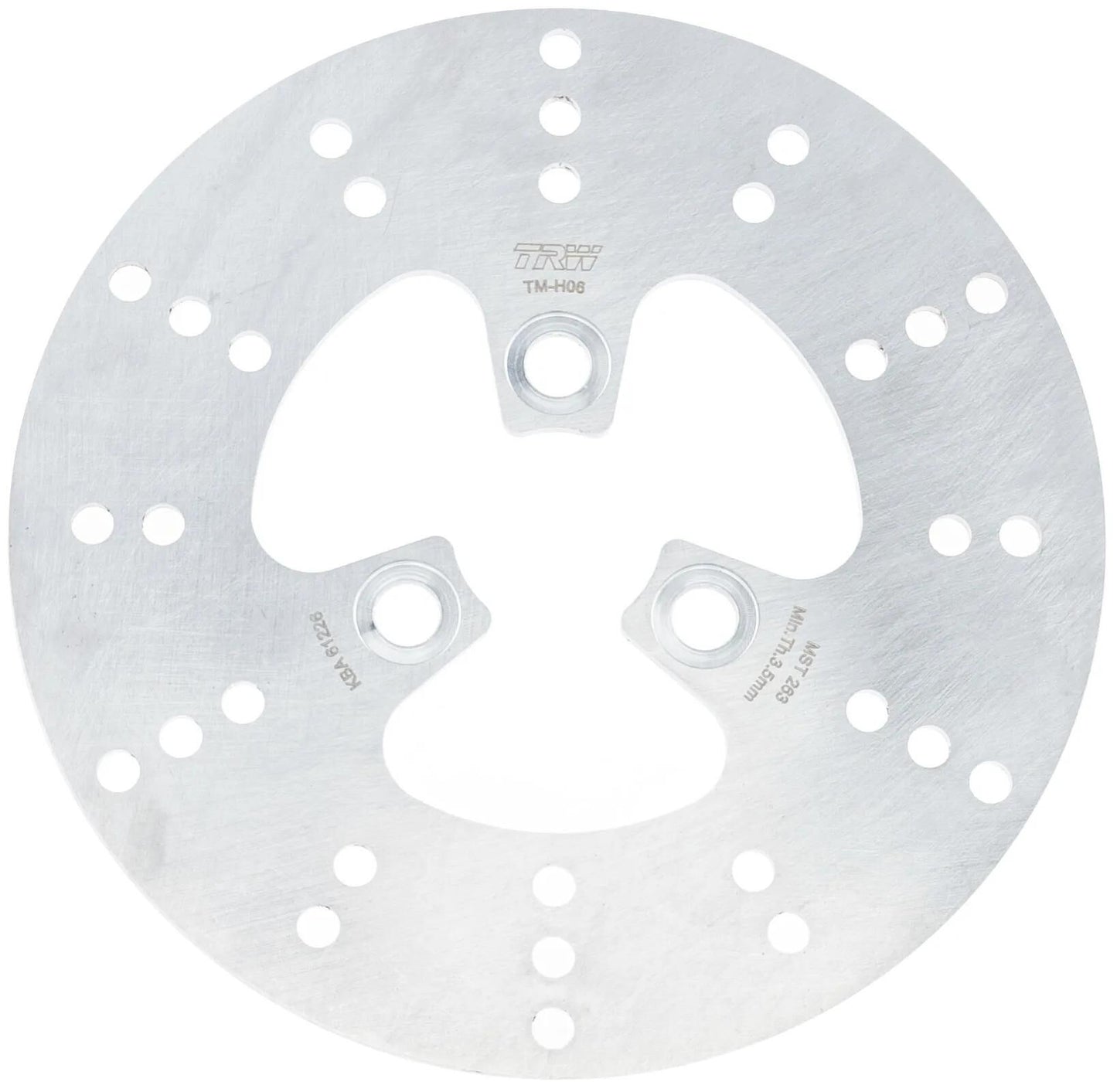TRW bremsscheibe mst263 rotor mst263 rigid