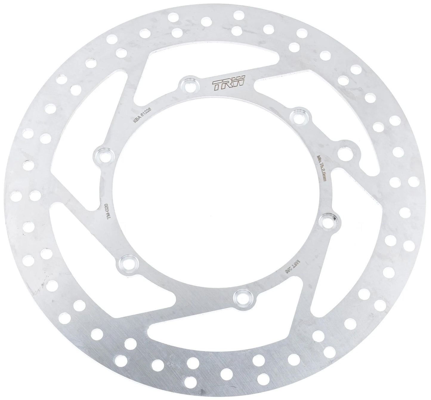 TRW bremsscheibe mst265 rotor mst265 rigid