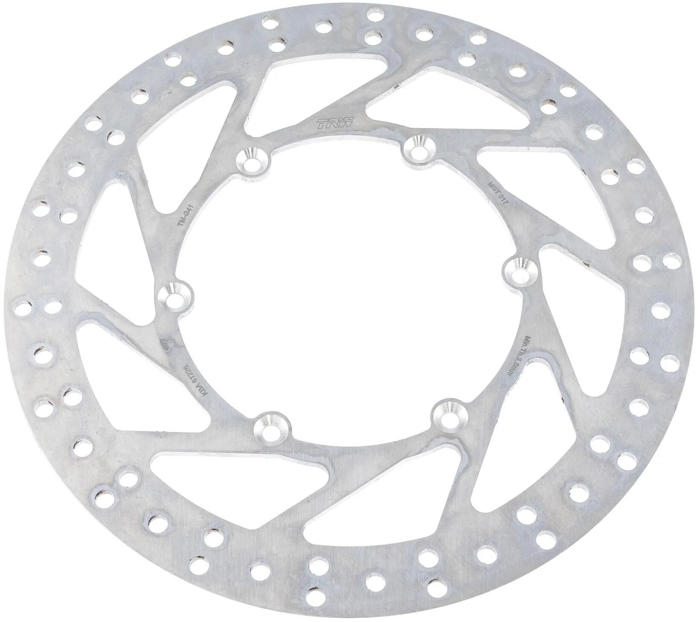 TRW bremsscheibe mst317 rotor mst317 rigid