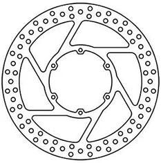 TRW bremsscheibe mst337 rotor mst337 rigid