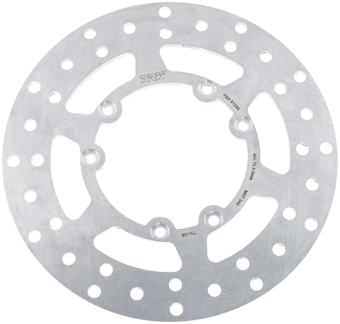 TRW bremsscheibe mst340 rotor mst340 rigid