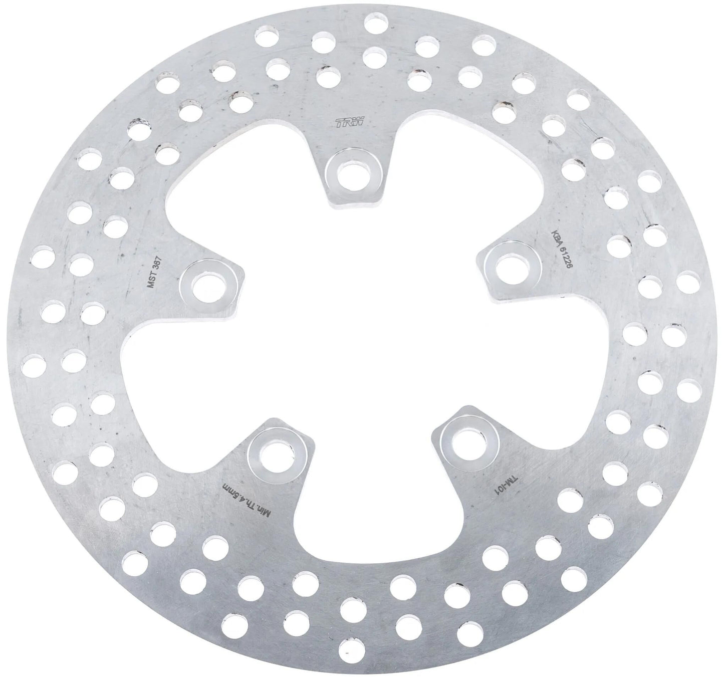 TRW bremsscheibe mst367 rotor mst367 rigid