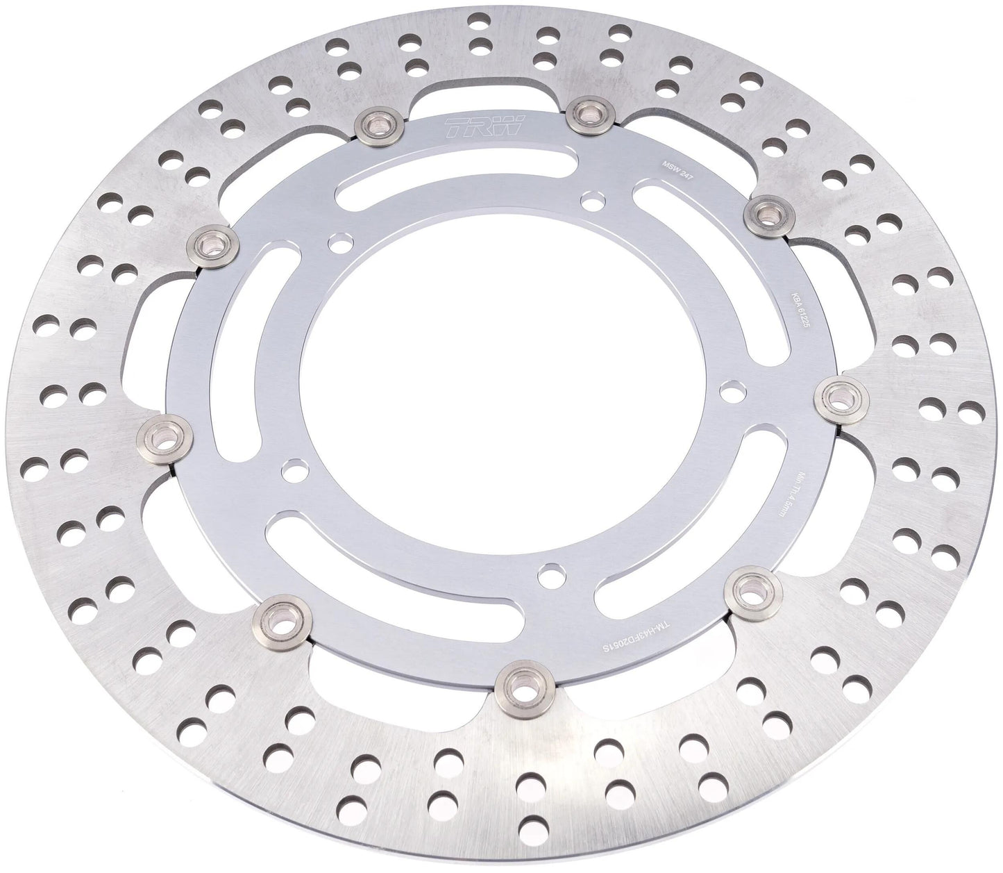 TRW bremsscheibe msw247 rotor msw247 floating