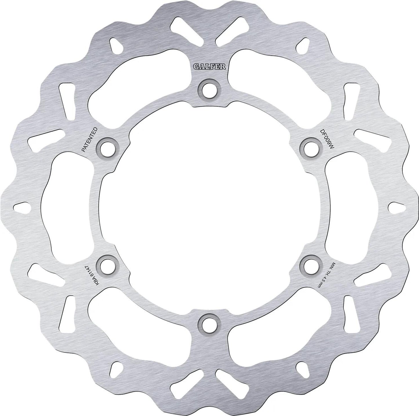 GALFER bremsscheibe df009 rotor df009 type w rigid