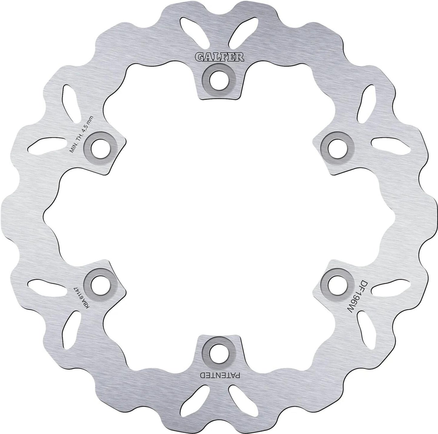 GALFER bremsscheibe df196 rotor brake rotors starr