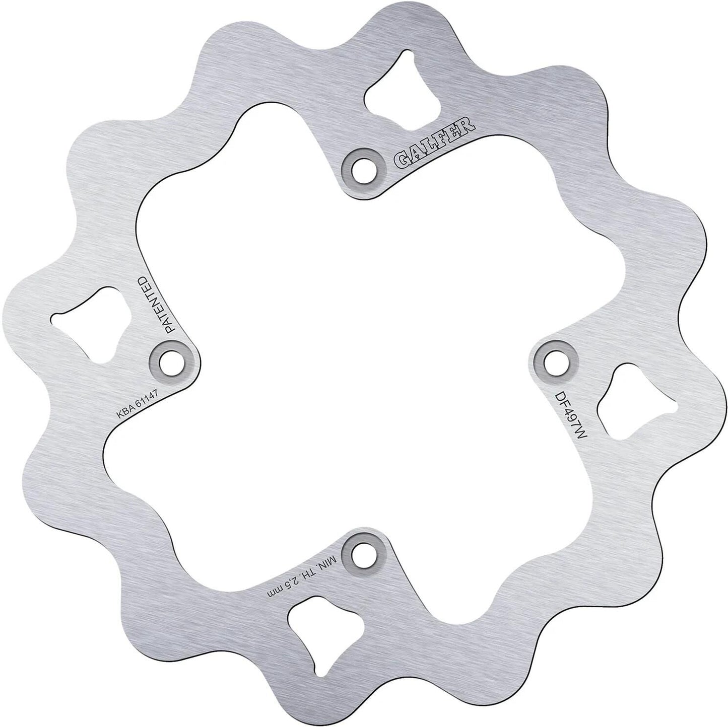GALFER bremsscheibe df497 rotor df497 type w rigid mx offroad