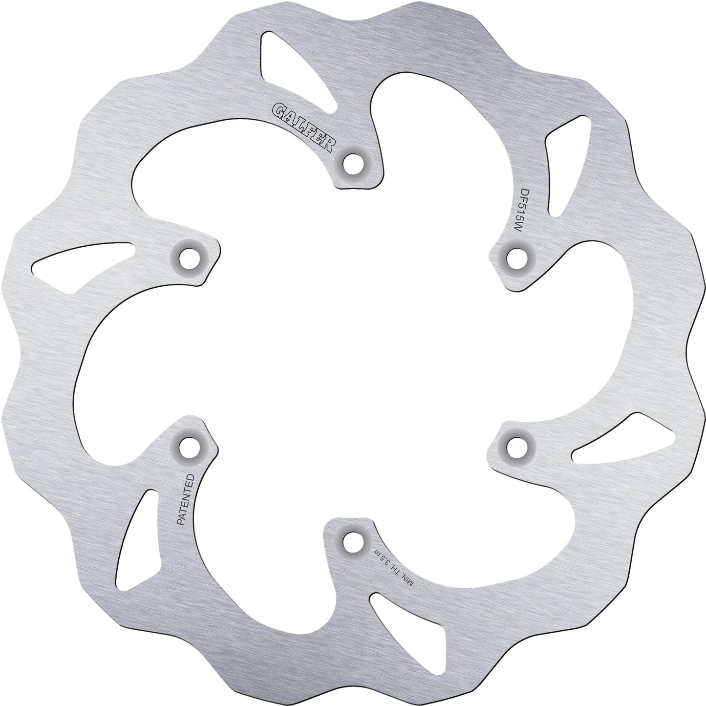 GALFER bremsscheibe df515 wave rotor df515 w offroad rigid