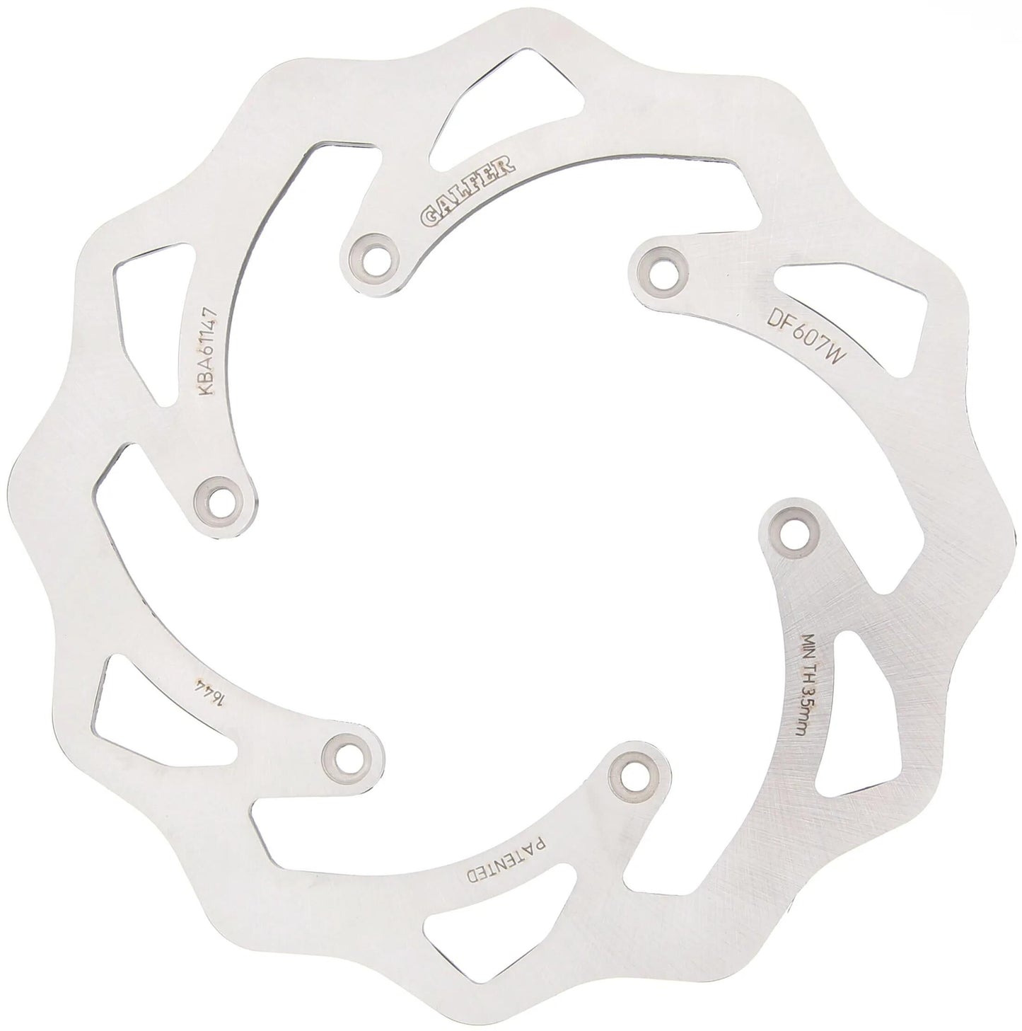 GALFER bremsscheibe df607 rotor df607 type w offroad rigid