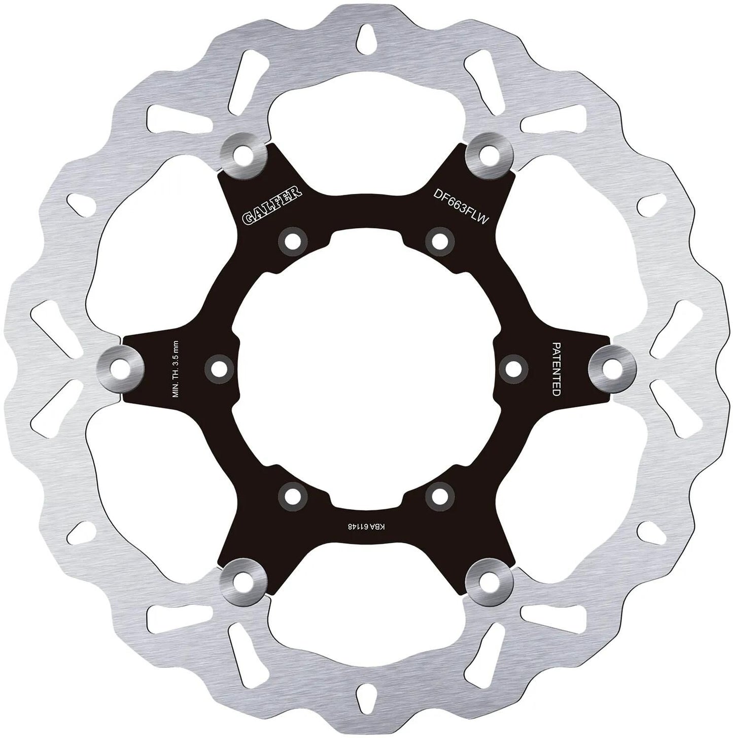 GALFER bremsscheibe df663 rotor df663 flw floating offroad