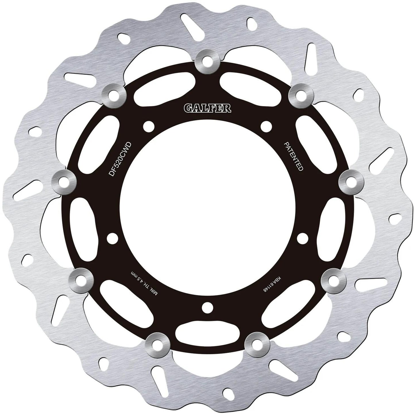GALFER bremsscheibe df520 rotor brake rotors floating right