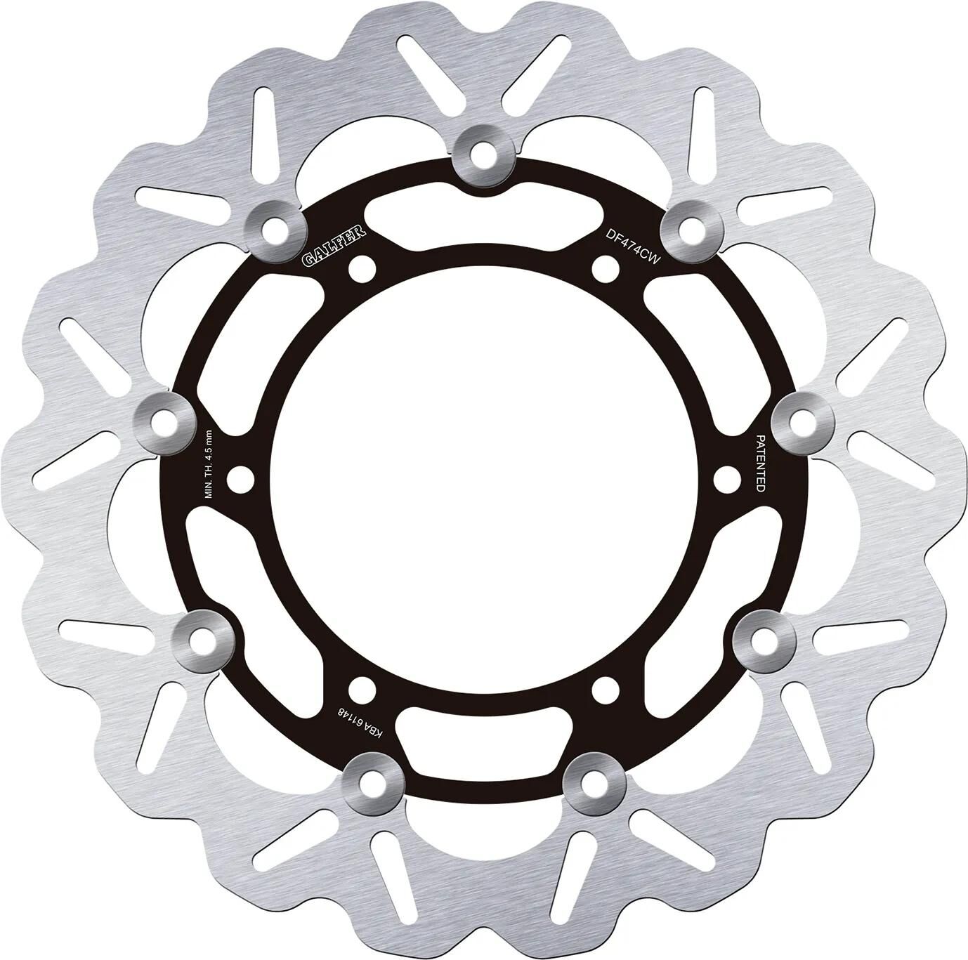 GALFER bremsscheibe df474 rotor brake rotors swimming