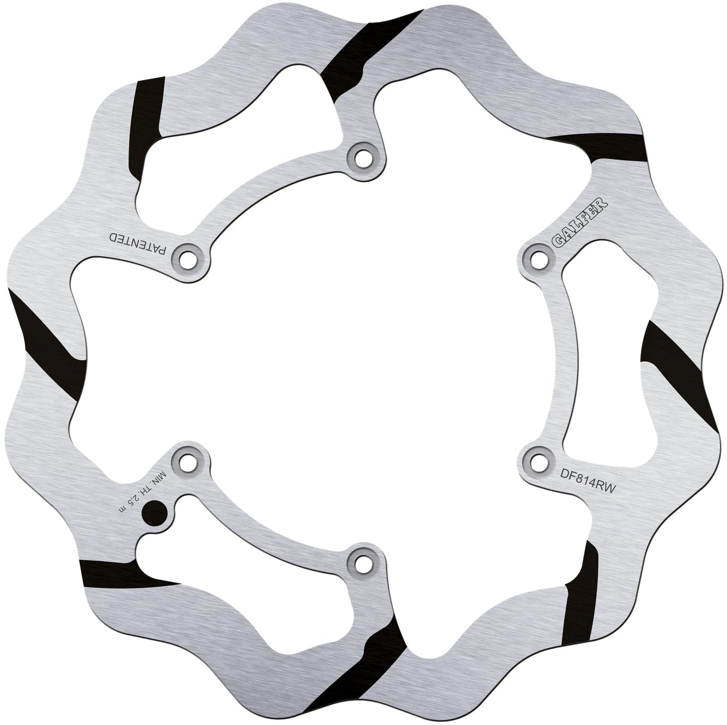 GALFER bremsscheibe df814 rotor df814 type w offroad rigid gr.